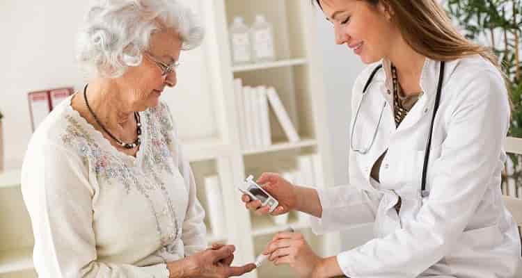 چکاپ بیماران دیابتی